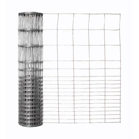 Garden Zone Garden Craft 28 in. H X 50 ft. L Galvanized Steel Welded Wire Fence 342850